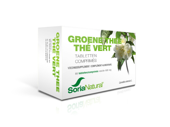 Groene thee van Soria Natural :60 tabletten