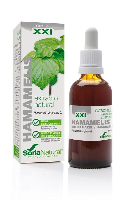 Hamamelis virginiana XXL extract van Soria Natural :50 Milliliter