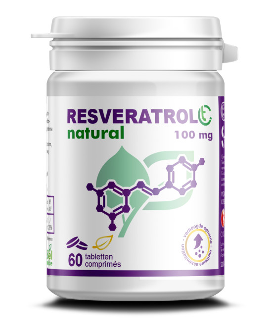 Resveratrol CT 100mg van Soriabel : 60 tabletten