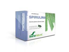 18-S Spirulina maxima: spirulina 400 mg van Soria Natural :60 tabletten