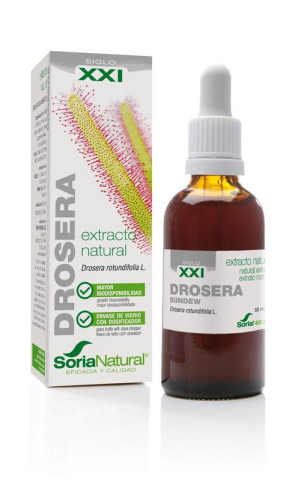 Drosera rotundifolia XXI extract van Soria Natural :50 Milliliter