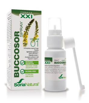 Buccosor spray: keelspray met propolis van Soria Natural :30 Milliliter